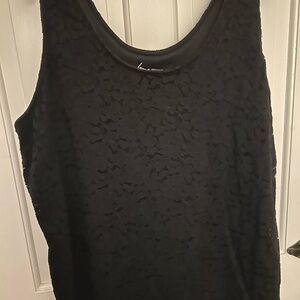 LAST CHANCE Lane Bryant Black Lace Tank Top